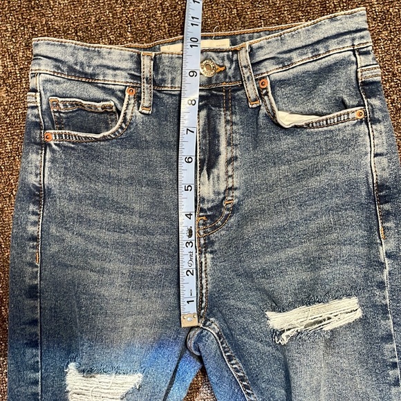 Topshop Jamie Ripped Jean Size 26 - Picture 7 of 9